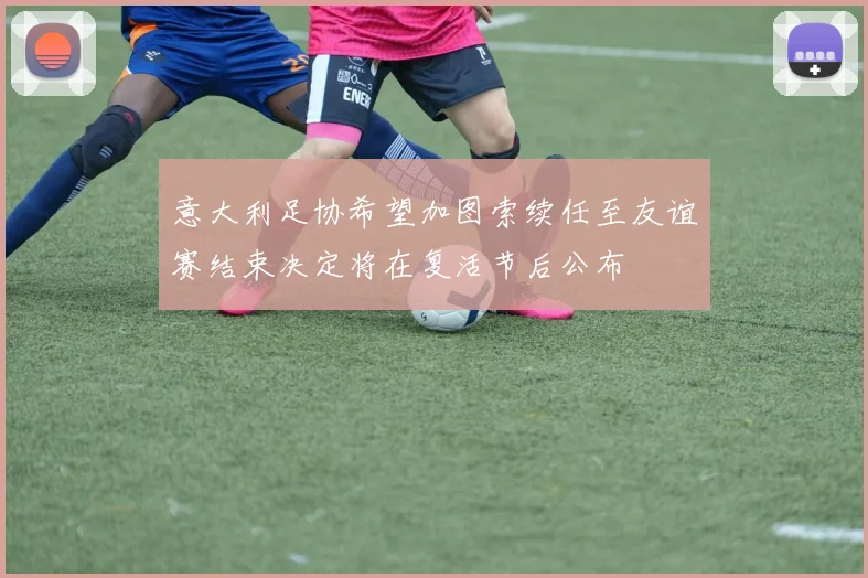 意大利足协希望加图索续任至友谊赛结束决定将在复活节后公布